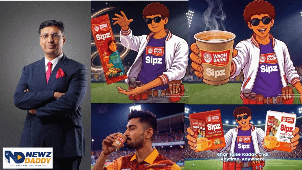 Wagh Bakri SIPZ Instant Chai Launches with AI Digital Campaign