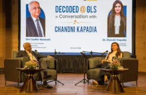 GLS University Hosts Special Interaction With Sudhir Nanavati