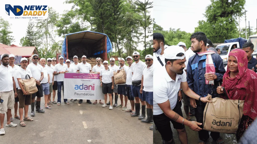 Assam Flood Relief Receives ₹11 Crore Adani Donation