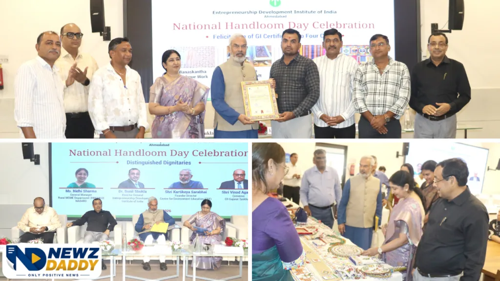 Four Gujarat GI crafts gain recognition at EDII Ahmedabad