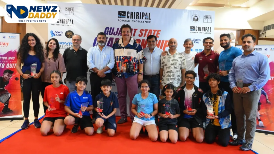 Gujarat State Squash Championship 2026 Crowns 11 Champions