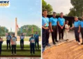 Har Ghar Tiranga: RRU NCC Cadets Take Flags to Villages