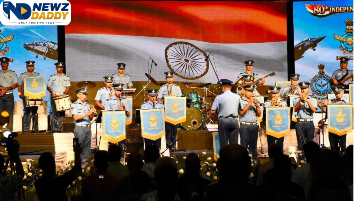 Indian Air Force Band Bhuj Event Held Ahead of I-Day