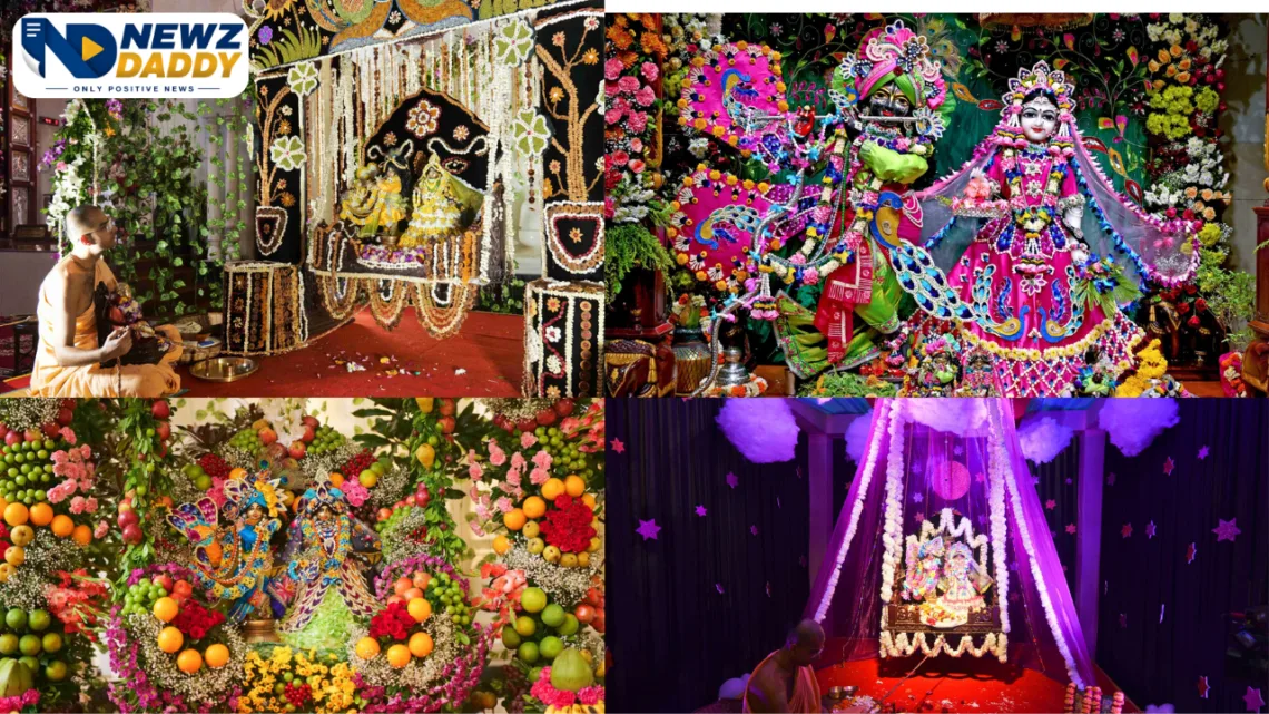 Jhulan Yatra Concludes at Hare Krishna Mandir in Bhadaj
