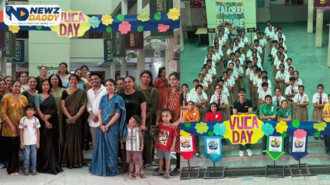 Kalorex Future School holds VUCA Day in Ghatlodia, Ahmedabad