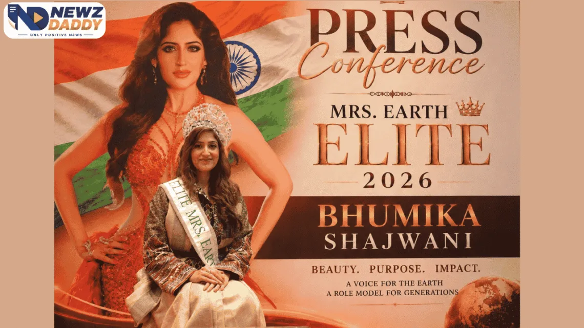 Mrs Earth Elite 2026 Brings Pride to Ahmedabad and India