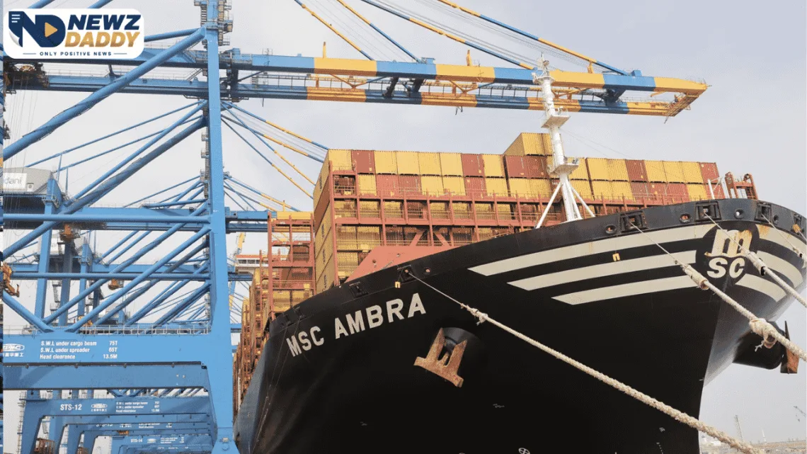 Mundra Port Breaks Record with MSC AMBRA Arrival