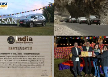 Nissan TEKTON Creates India Book of Records with Leh Drive