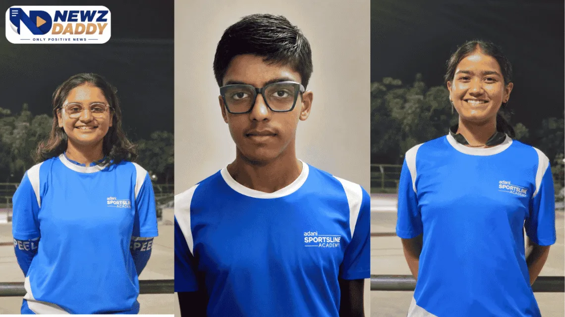 Speedskating Stars Lead Adani Academy to 43 SGFI Medals