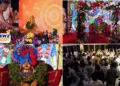 Swagatam Krishna 2026 draws crowds in Chandkheda and Gota