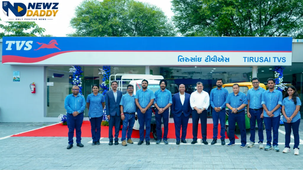 TVS Motor Opens Third Dealership in Ahmedabad for 3-Wheelers