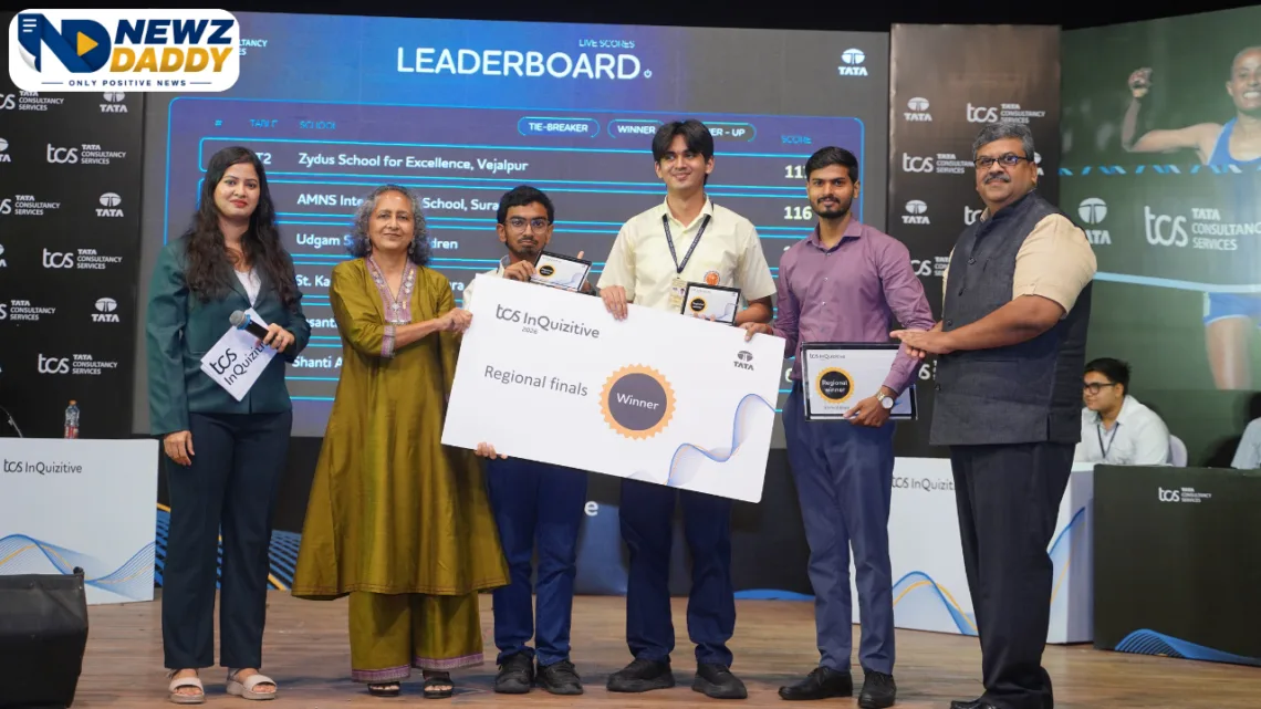 Zydus School wins TCS InQuizitive 2026 Ahmedabad round