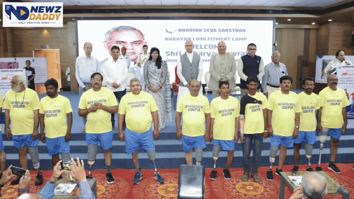 Ahmedabad Camp Gives Artificial Limbs to 335 Divyangjans