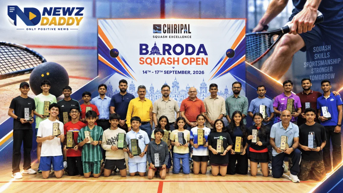 Baroda Squash Open 2026 Crowns Winners Across 11 Events