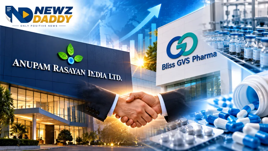 Bliss GVS Deal Takes Anupam Rasayan into Finished Medicines