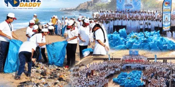Coastal Cleanup in Porbandar Removes 700 kg From Chowpati Beach