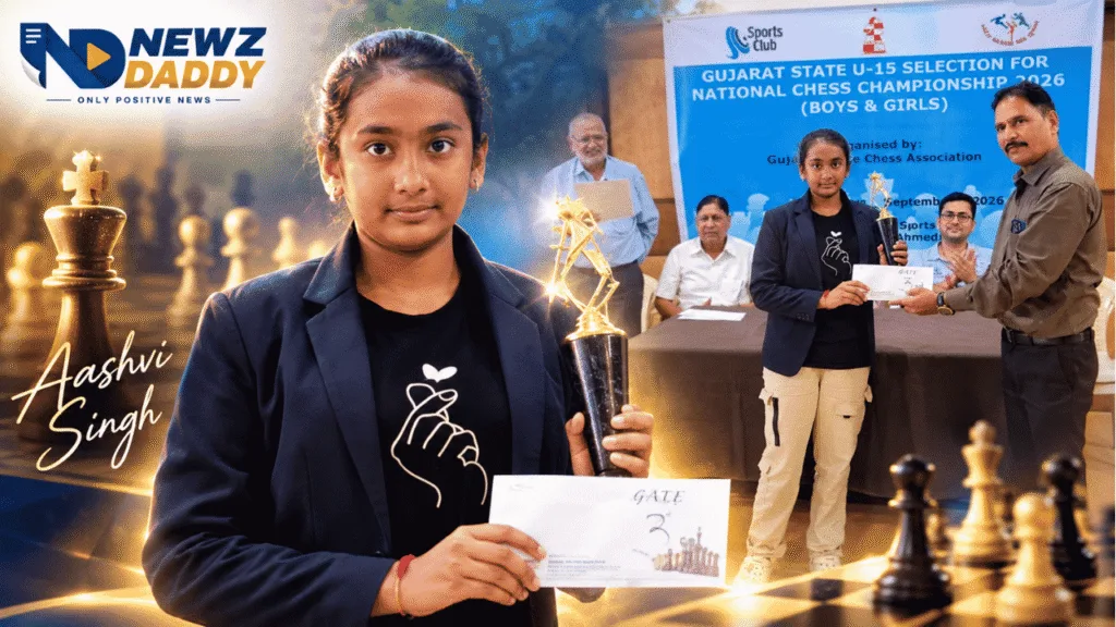 DPS-Bopal Student Aashvi Singh Earns Gujarat State Chess Podium