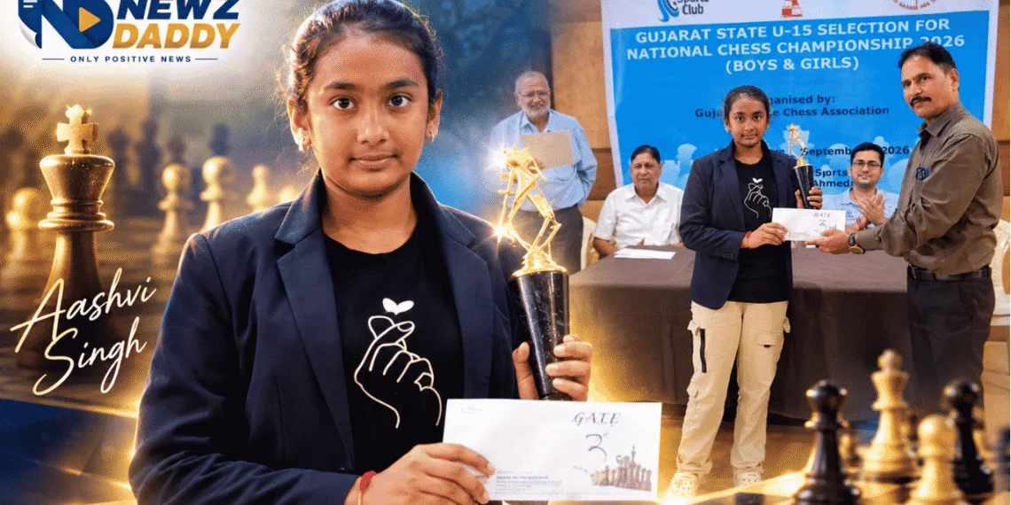 DPS-Bopal Student Aashvi Singh Earns Gujarat State Chess Podium
