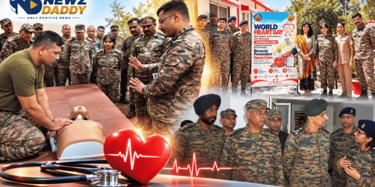 Heart Day: Bald Eagle Brigade Holds Cardiac Screening in Bhuj