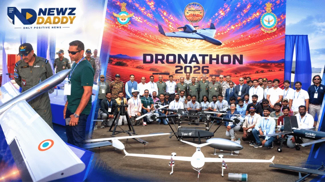 IAF Dronathon 2026 Tests New Drone Systems at Pokhran Range