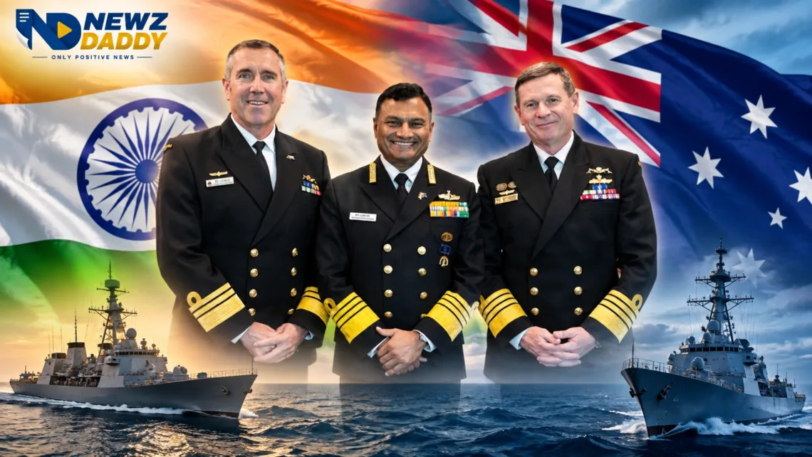 India-Australia Ties Deepen as Navy Chief Meets Hammond