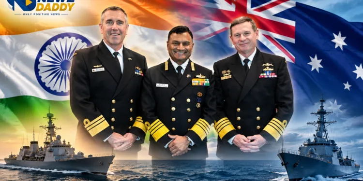 India-Australia Ties Deepen as Navy Chief Meets Hammond