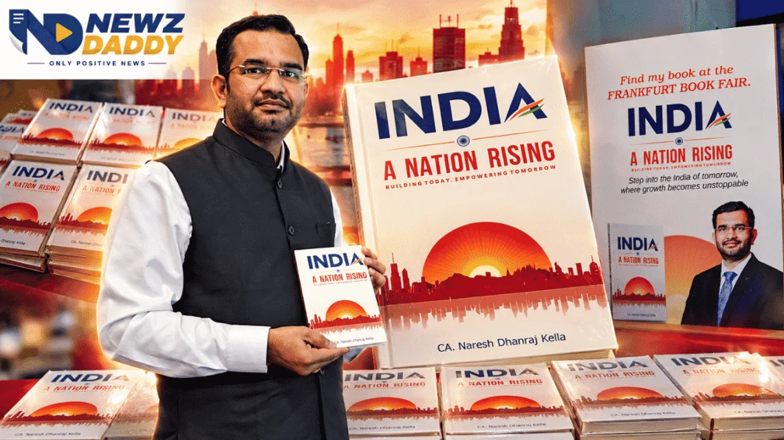 India Rising: Naresh Kella Launches New Book in Ahmedabad
