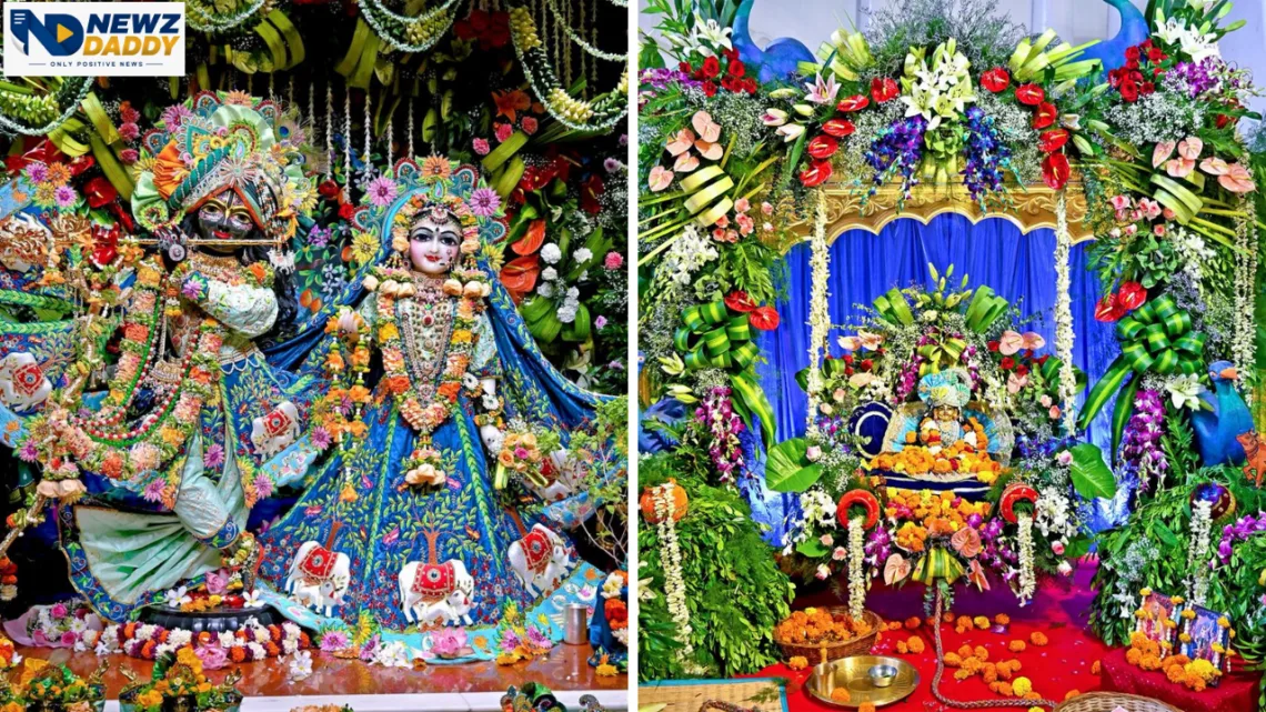 Janmashtami Bhadaj Temple Marks Krishna's Birth at Midnight
