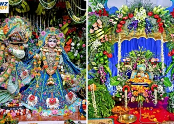 Janmashtami Bhadaj Temple Marks Krishna's Birth at Midnight