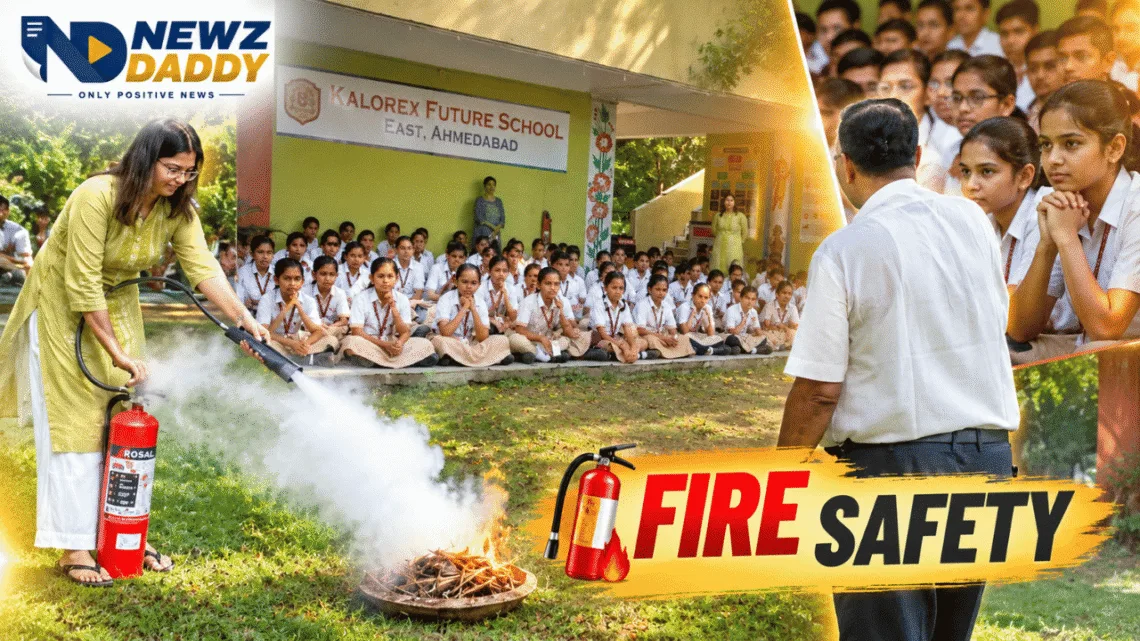 Kalorex Future School East Students Take Part in Fire Safety