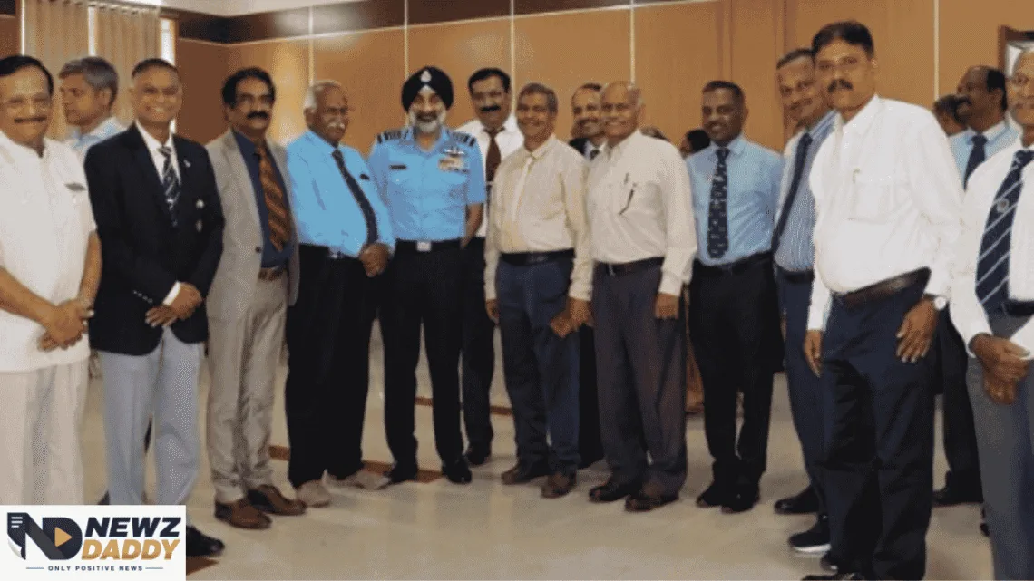 Narayan Ramakrishnan Turns 100, IAF Chief Joins Celebration