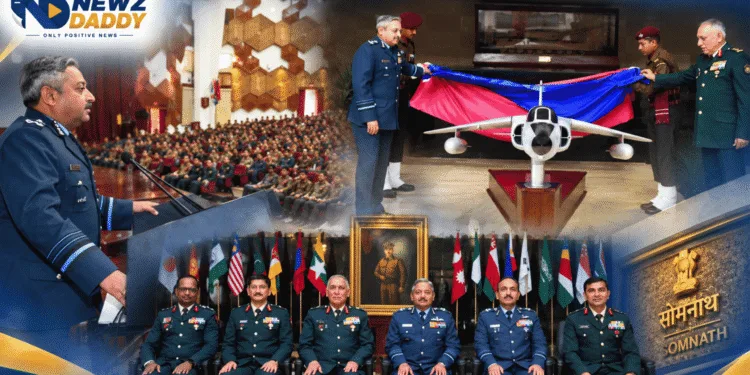 PV Shivanand Honours War Hero Sekhon At DSSC Wellington