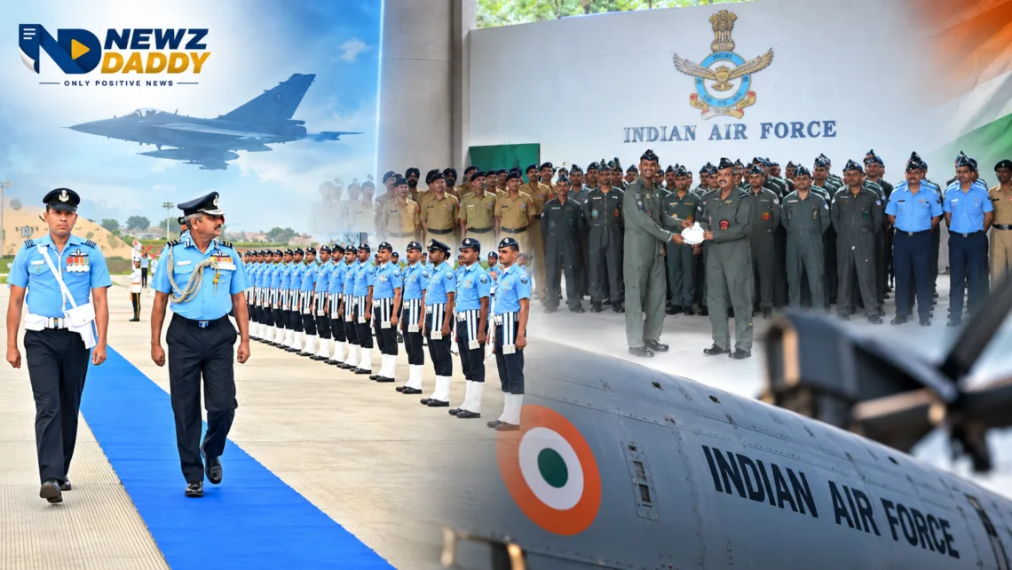 PV Shivanand Reviews Air Bases Across Saurashtra Sector