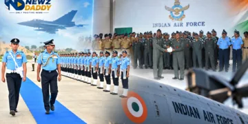 PV Shivanand Reviews Air Bases Across Saurashtra Sector