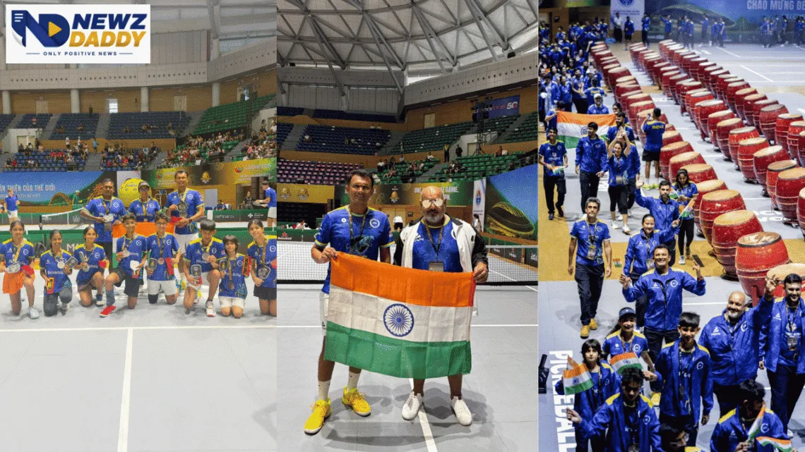 Pickleball: India Wins 41 Medals at World Cup in Vietnam