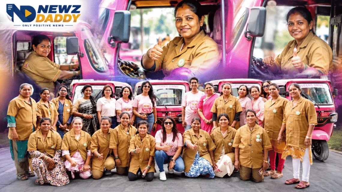 Pink Autos Give Bengaluru Women a New Route Into Driving