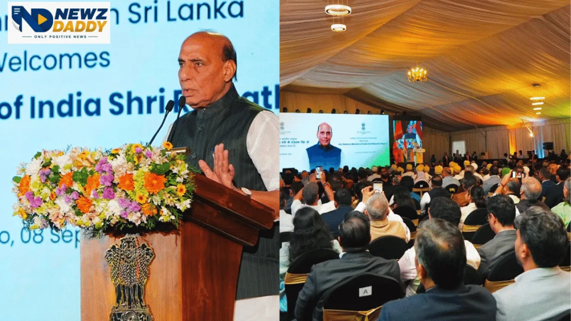 Rajnath Singh Backs Sri Lanka as India Deepens Ties in Colombo