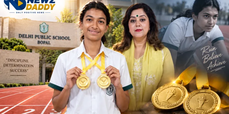 Rishanvee Joshi Wins Two Golds at Gujarat Athletics Meet