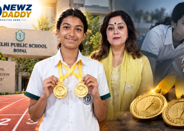 Rishanvee Joshi Wins Two Golds at Gujarat Athletics Meet