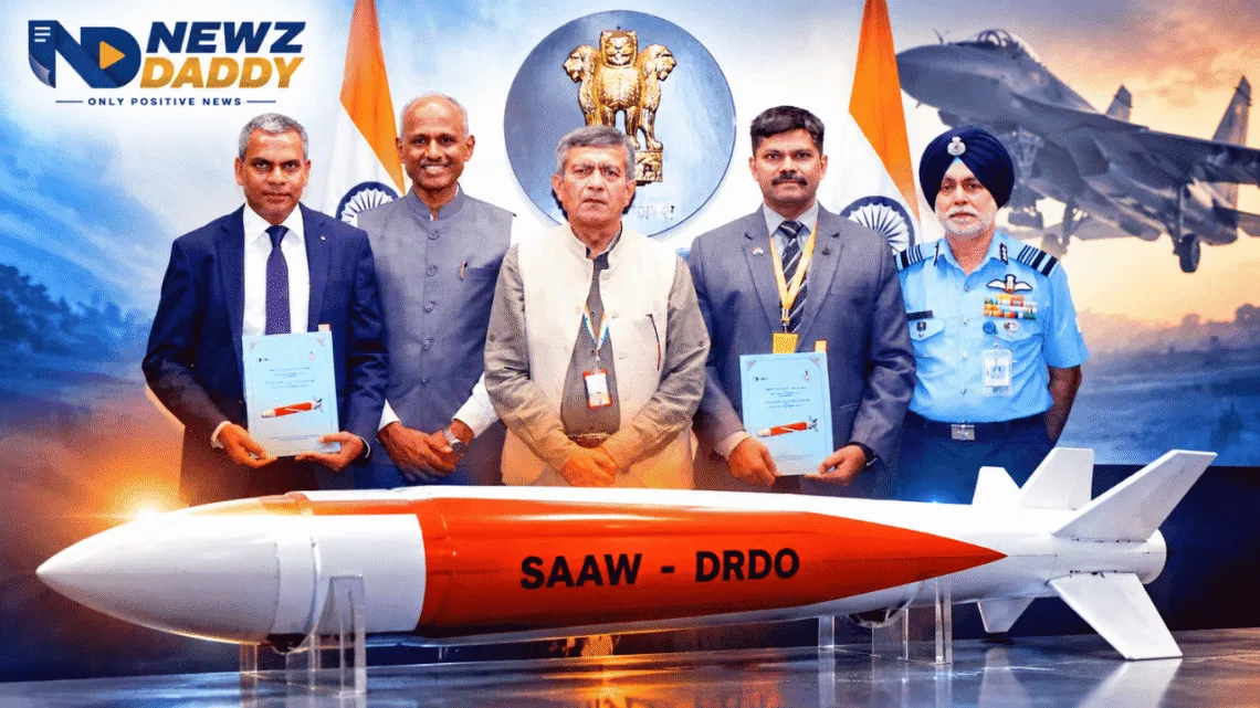 SAT-SAAW: ₹810.79 Crore Contract Signed With BDL for IAF