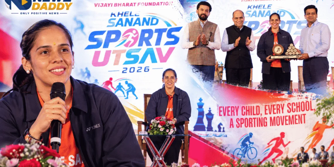 Saina Nehwal Opens Khele Sanand Sports Utsav in Sanand Taluka