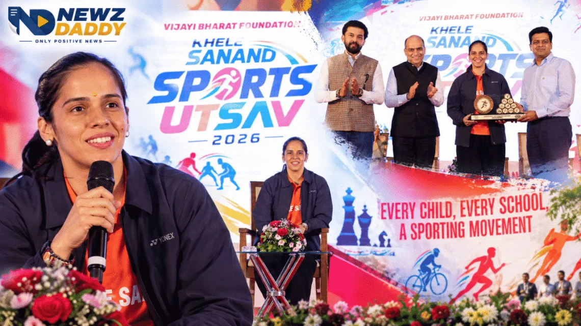 Saina Nehwal Opens Khele Sanand Sports Utsav in Sanand Taluka