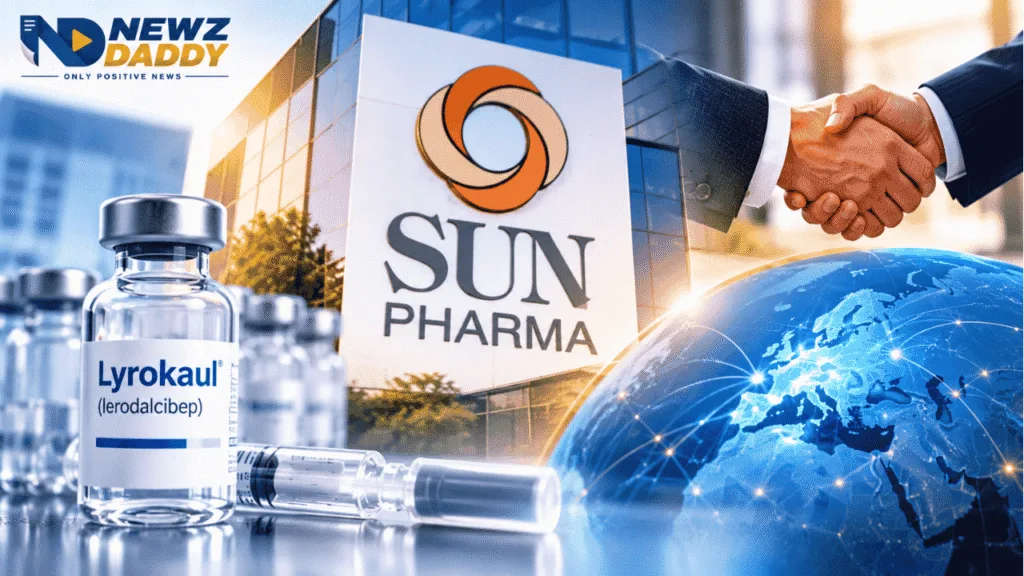 Sun Pharma Gets Lerodalcibep Rights Outside the US and China