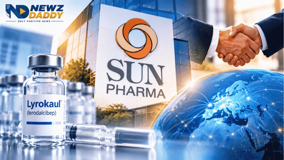 Sun Pharma Gets Lerodalcibep Rights Outside the US and China