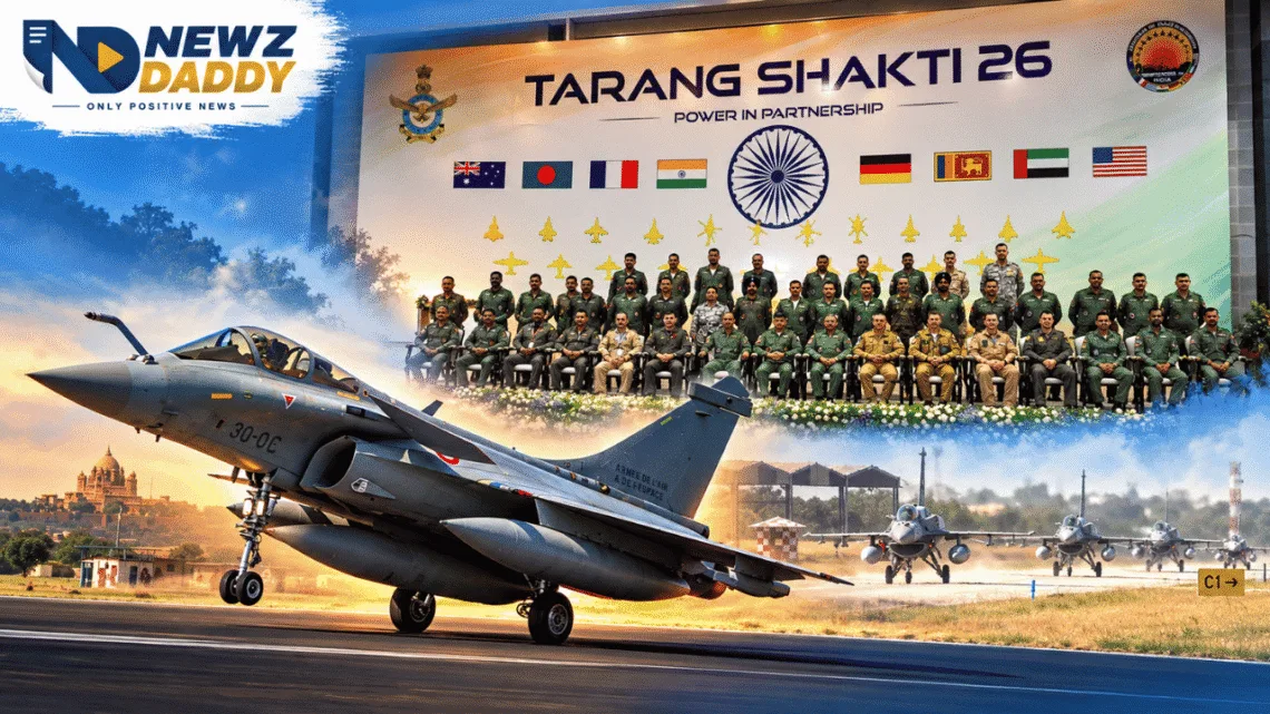 Tarang Shakti 2026 Puts Foreign Air Crews to Work in Jodhpur