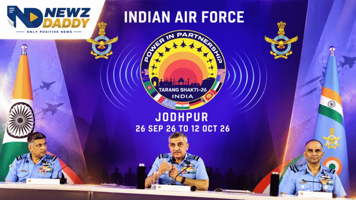 Tarang Shakti 2026 to Bring Eight Air Forces to Jodhpur