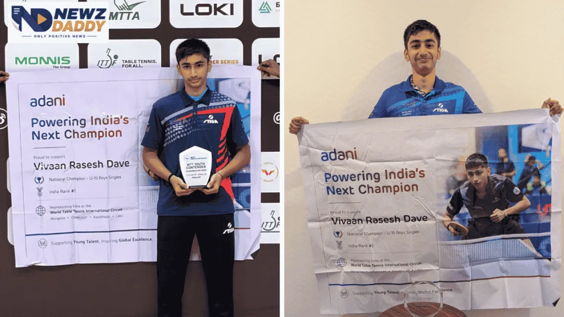 Vivan Dave Wins Silver As Surat Teen Impresses in Mongolia