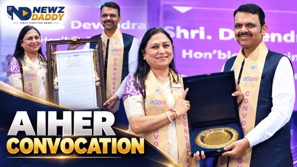 AIHER Convocation: Priti Adani Addresses Graduates in Wardha