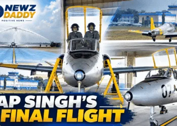 AP Singh Flies Kiran Trainer 42 Years After First IAF Sortie