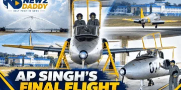 AP Singh Flies Kiran Trainer 42 Years After First IAF Sortie